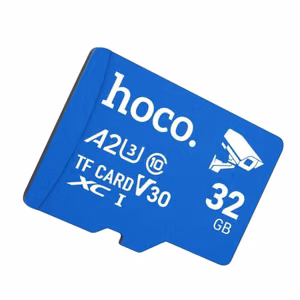 Atmiņas karte microSD 16 GB, klase 10, UH-1, U3, V30, A2, Hoco, zila