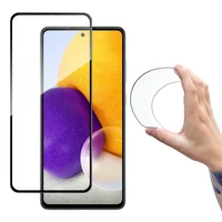 Wozinsky pilna pārklājuma Flexi Nano stikla hibrīda aizsargstikls ar rāmi Samsung Galaxy A72 4G melns