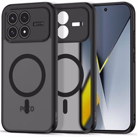 Tech-Protect MagMat MagSafe apvalks Xiaomi Poco F8 Pro - melns