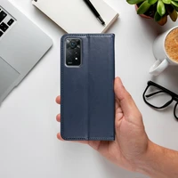 SMART MAGNETO grāmatas tipa apvalks OPPO Reno 8 Pro – tumši zils