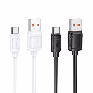 Cable USB A to USB C Hoco PD 5A 100W 1 m X115 black
