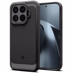 Spigen Rugged Armor maciņš Xiaomi 17T, matēti melns