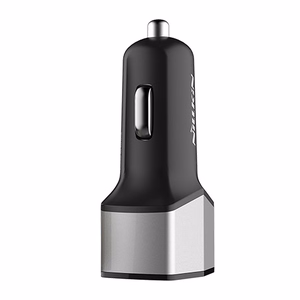 Nillkin Celerity 32 W automašīnas lādētājs ar 2 USB-A un 1 USB-C pieslēgvietu, sudraba krāsā