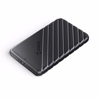 Orico 25PW1-U3 2,5" HDD/SSD USB 3.0 Micro-B 5Gb/s diska kasetne - melna