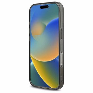 Guess IML sirds viedtālruņa apvalks iPhone 16 Pro Max - melna