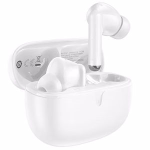 Borofone TWS Bluetooth Austiņas FQ10 Joyful baltas