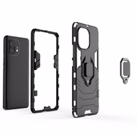 Phone Maciņš "Ring Armor" Xiaomi Mi 11 Melns