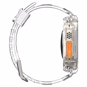 Spigen Rugged Armor Pro maciņš un siksniņa priekš Apple Watch Ultra 49 mm (caurspīdīgs)