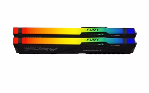 Kingston Technology FURY Beast 128GB DDR5 5600MT/s CL40 DIMM (набор 2 шт.) RGB
