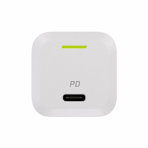 Green Cell PowerGaN 33W PD 3.0 QC 3.0 USB lādētājs 1× USB-C, balts