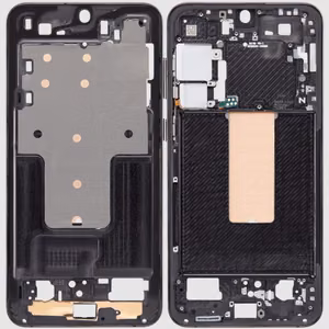 Vidējais rāmis Samsung S916 S23 Plus Phantom Black (grafīts)