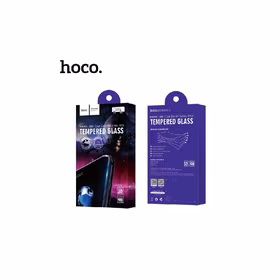 Screen protection glass "Hoco V1 3D Cool Zenith series High caurspīdīgs" Apple iPhone 7/8 balts