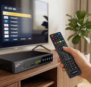 Esperanza EV107R – DVB-T2 H.265/HEVC digitālās virszemes televīzijas uztvērējs, melns