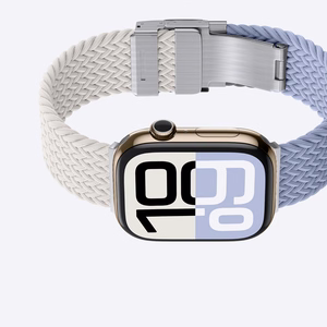 Set of 2 AmazingThing Blend Band for Apple Watch 45/46/49mm - Space Blue/Stellar