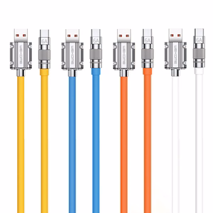 WEKOME WDC-186 Wingle Series USB-A–USB-C uzlādes un datu kabelis, 1 m, balts