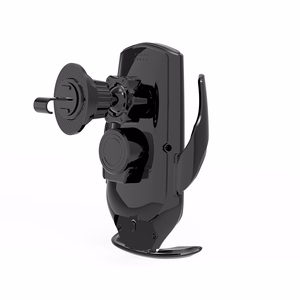 Maxlife turētājs automašīnas ventilācijas atverei MXCH-08 automātiskais ar bezvadu uzlādi melns 15W