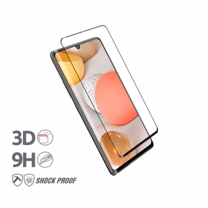 Crong 3D Armor Glass Full Glue 9H rūdīta stikla ekrāna aizsargs Samsung Galaxy A42 5G