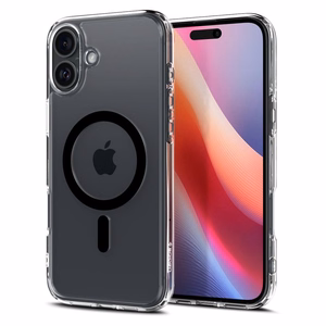 Spigen Ultra Hybrid Magnētiskais viedtālruņa apvalks ar MagSafe iPhone 16 Plus - melns
