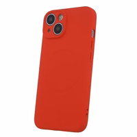 Telefona Maciņš "MagCase Silicone" Apple iPhone 16 Pro Max Sarkans