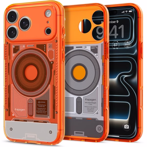 Spigen Ultra Hybrid MagSafe maciņš iPhone 18 Pro / 17 Pro, oranžs