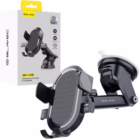 Blavec Automašīnas turētājs BH-08 uz vējstikla / paneļa (BH08-WSB) melns