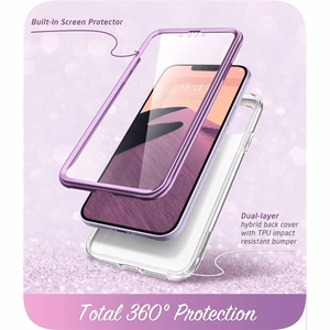 Supcase Cosmo viedtālruņa apvalks iPhone 14 Plus - rozā marmors