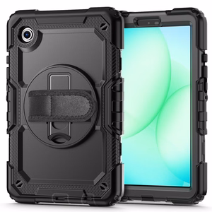 TECH-PROTECT SOLID maciņš GALAXY TAB A9 / A11 8.7 X110 / X115 / X133 / X135 melns