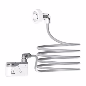 Flextail Max Shower pārnēsājamā duša ar futrāli (balta)
