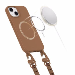 Tech-Protect MagNecklace Magnētiskais viedtālruņa apvalks iPhone 14 - brūns
