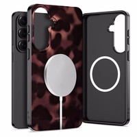 Tech-Protect Lamano MagSafe Maciņš for Samsung Galaxy S26+ - brūns and melns