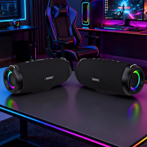 Dudao Y21Pro Bezvadu Skaļrunis with RGB Backlight Bluetooth 5.3 - melns
