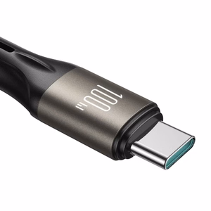 USB kabelis Joyroom SA25-CC5, melns, Type-C / Type-C, 120 cm