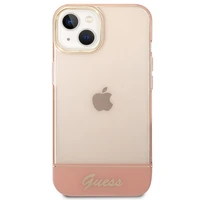 Guess GUHCP14MHGCOP iPhone 14 Plus 6.7 "rozā/rozā cietais apvalks Translucent