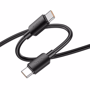 Cable USB C to USB C Hoco PD 6A 100W 1m X96 black