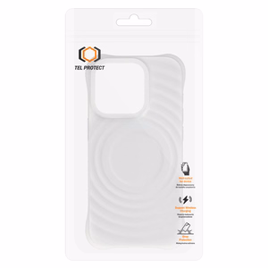 Tel Protect Wave Magsafe Viedtālruņa apvalks iPhone 14 Pro balts
