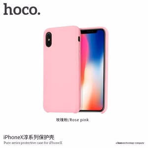 Maciņš "Hoco Pure Series" iPhone X rozā