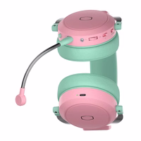 Cooler Master CH351-MC spēļu austiņas (zaļi-rozā)