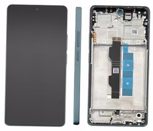 LCD ekrāns Xiaomi Redmi Note 13 Pro 4G/Poco M6 Pro 4G ar skārienekrānu ar rāmi Forest Green oriģināls (service pack)