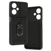 Viedtālruņa apvalks ar kameru aizsardzību Oppo A59 melns