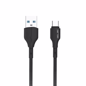 Beline Kabelis 25W USB-A/USB-C 1m melns BLNCBC01