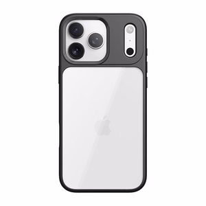 Чехол Rock Guard Lens Protection Series для iPhone 17 Pro прозрачно-чёрный