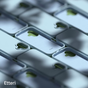 Etteri Silikona korpuss iPhone 16 Plus 6,7" gaiši zils
