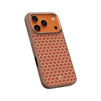 Benks Magnetic Armor Pro Armor Grid Kevlar Case Metal Frame 600D (YB70) priekš Iphone 17 Pro Max orange