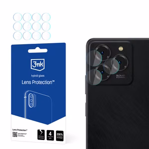 3mk Lens Protection – kameras objektīva aizsargs modelim uleFone Note 20 Pro