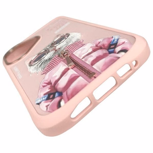 Nimmy Cool&Cute 2.0 Kaķa viedtālruņa apvalks iPhone 16 - rozā