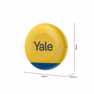 Yale viedās signalizācijas sākuma komplekts 6 elementi - Vadības bloks, Sirēna, Tastatūra, Tālvadības pults, Kustības sensors, Loga/durvju sensors