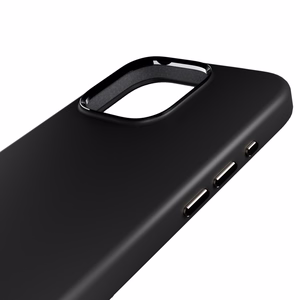 Puro Icon Mag Pro Magnētiskais silikona viedtālruņa apvalks iPhone 16 Pro - melns