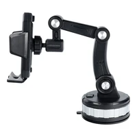 Auto turētājs vējstiklam / paneļim SUPER STRONG ZP-X0566 melns