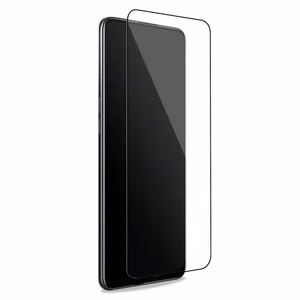 Puro Frame rūdīta stikla ekrāna aizsargs OPPO A94 5G, ar melnu rāmi