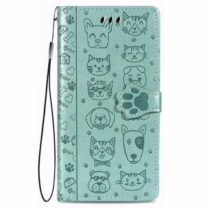 Case Cat-Dog Samsung A546 A54 5G green